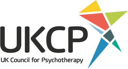 Logo in about me of the UKCP (UK Council for Psychotherapy)